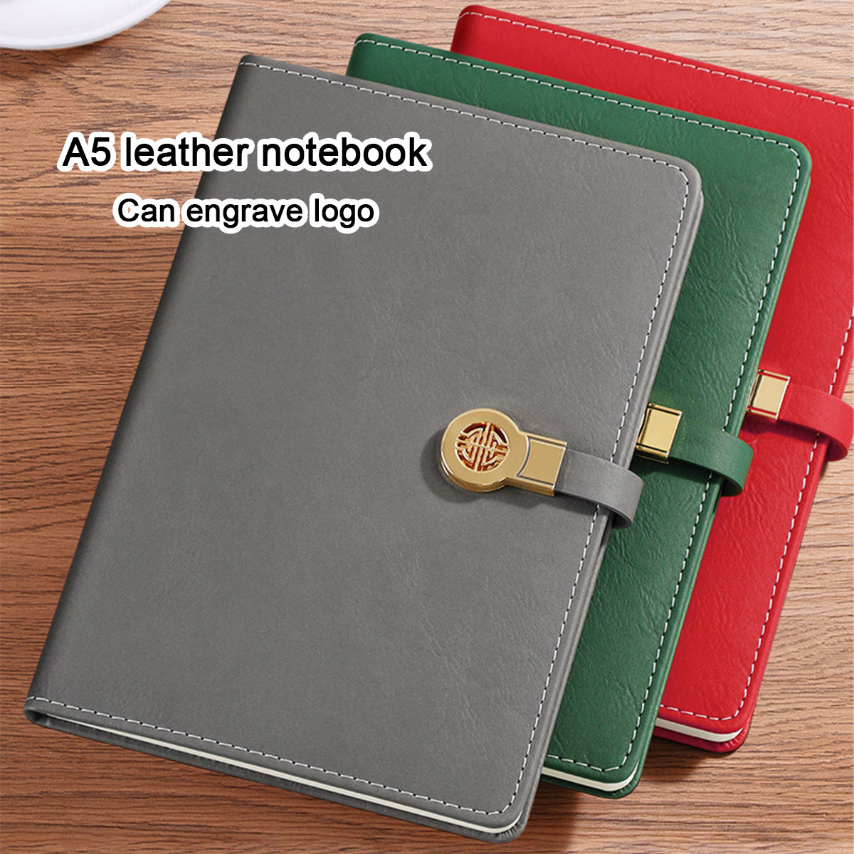 (Can Engrave Logo) A5 Leather  - Leatherwork Books 评论和价格