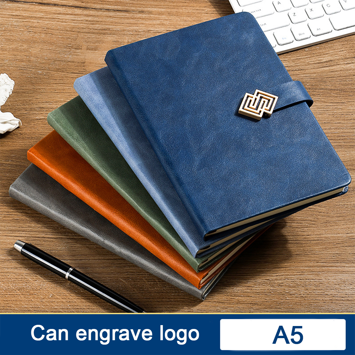 (Can Engrave Logo) A5 Leather  - Leatherwork Books 评论和价格