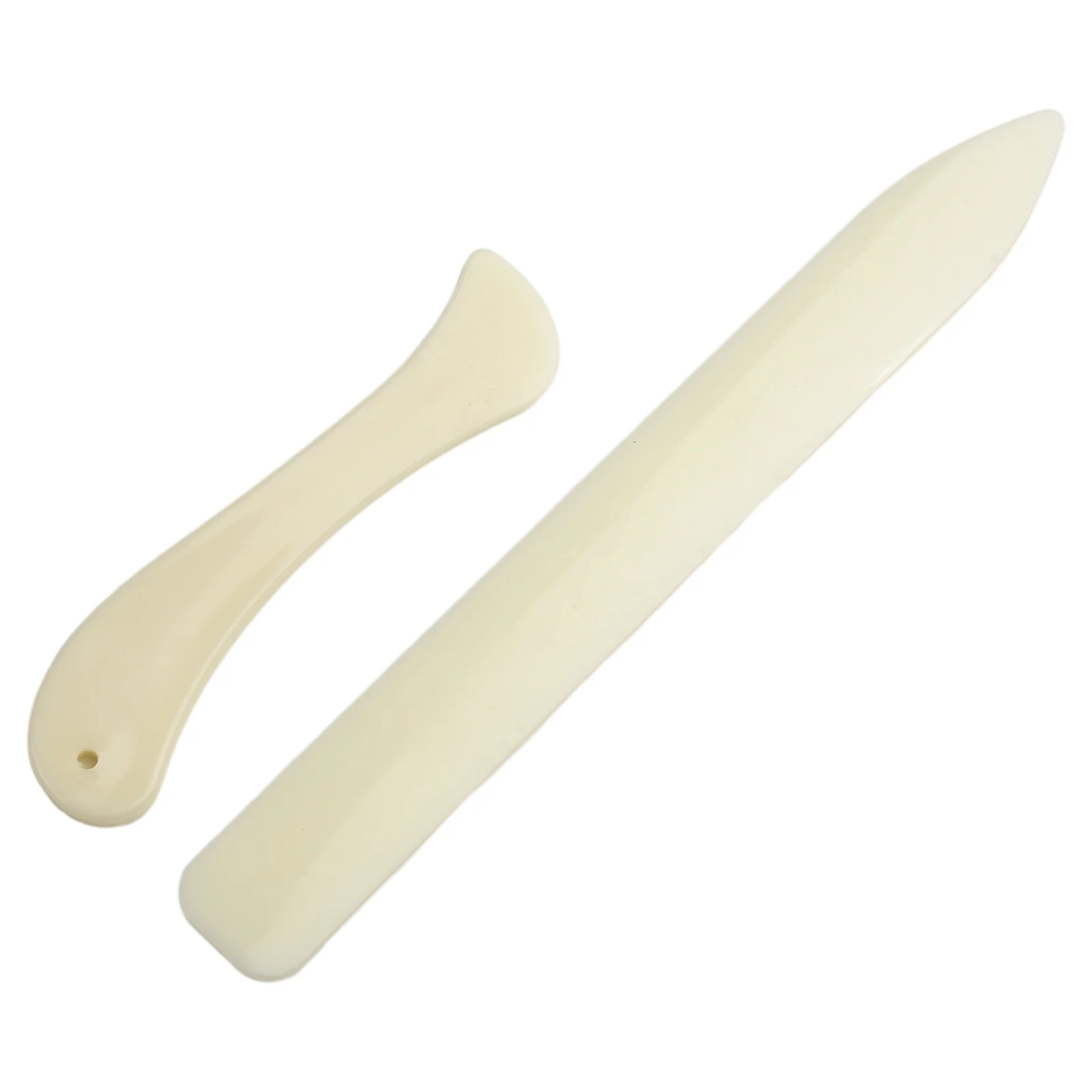 2PCS Leather Working Tool Bone - Leather Work Organiser 评论和价格