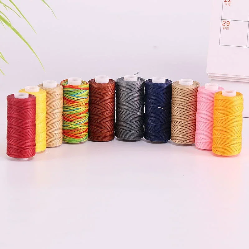 50M 0.8Mm Thickness Waxed Thre - Leatherwork Needles 评论和价格