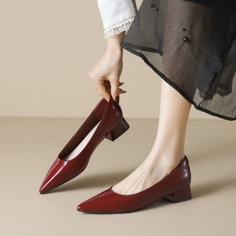 New French Pointed Women's Sin - Leatherwork In French 评论和价格