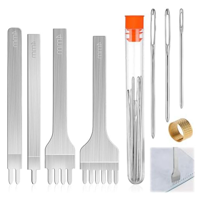 A20F-14Pcs Leather Working Too - Leatherwork Needles 评论和价格